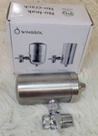 Wingsol Pfas Water Filter, Stainless-steel 360 Rotating Faucet Filter Remo. Fixed Price $15.00.