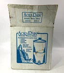 Aqua Rain Gravity Water Filter System Stainless Steel Model #400 New Old Stock. Fixed Price $300.00.