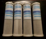 Geekpure Carbon Block Water Filter Cartridge Replacement (lot Of 4) Ro5-bc 10. Fixed Price $59.94.