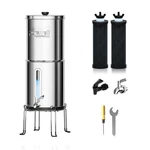 Purewell 1.5g Gravity Water Filter System, 3stage 0.01 M Ultrafiltration Stai.... Fixed Price $315.08.