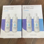 Lg Lt1000p2 Refrigerator Water Filter 2 Pack Nsf Rated 200 Gal Capacity. Fixed Price $80.00.