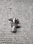 Westbrass 1/4-turn Cross Handle Angle Stop, 1/2" Ips X 3/8" Od, Oil Rubbed Br.... Fixed Price $10.00.