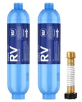 Stokk Nsf Certified Rv Inline Hose Water Filter With Protector, 2pack. Fixed Price $27.18.