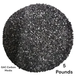 Granulated Activated Carbon Water Filter Media Made Of Coconut Shell (5 Lbs.). Fixed Price $45.99.