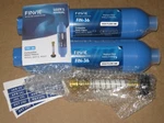 Finvie Fin-36, Rv/camper Inline Water Filter - 2 Filters & Water/hose Adapter. Fixed Price $21.00.