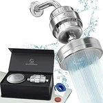 Aquahomegroup Luxury Filtered Shower Head Set 15 Stage Filter Hard Water. Fixed Price $58.29.