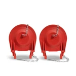 Premium Large 3" Univ Toilet Flapper - Long Lasting Rubber, Easy Inst 2pk. Fixed Price $34.07.