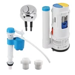T Tulead 2.5-inch Toilet Dual Flush Valve 8.27" Height, 1.45" Push Button Thr.... Fixed Price $26.53.