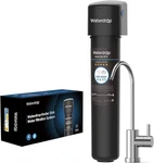 Waterdrop 15ub Under Sink Water Filter System, With Stainless Steel Faucet. Fixed Price $76.99.