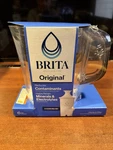 Brita Water Filter System Black Pitcher 5 Cup Capacity 1 Space Saver. Fixed Price $24.99.