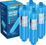"kohree Rv Inline Water Filter, Nsf Certified, Camper Filter Reduces 4 Pac. Fixed Price $27.99.