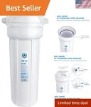 Hw-10 10" Leak-proof Filter Housing W/ 1/4" John Guest Fittings - Nsf Certified. Fixed Price $43.99.