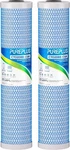Pureplus 5 Micron Sediment & Carbon Water Filter Cto20bb-cqb 2pack + Free Ship. Fixed Price $67.36.
