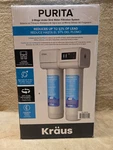 Kraus Fs-1000-b Purita 2 Stage Under Sink Water Filtration System W Digital Dis. Fixed Price $139.95.