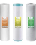 Ispring F3wgb32bks 4.5 X 20 3-stage Whole House Water Filter Replacement Set. Fixed Price $169.95.