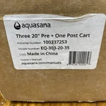 Aquasana 20 Pre-filter + Post Filter Cartridge Replacement 3 Pack Eq-303-20-35. Fixed Price $69.99.