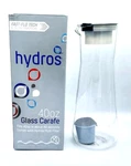 Nib Hydros 40oz Glass Slim Pitcher With Water Filter, Orig, Htf. Fixed Price $36.00.