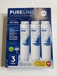 3 Pack *new* Pureline Pl-2500 Refrigerator Water Filter For Bosch Haier Miele(b). Fixed Price $36.96.