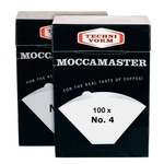 Pack Of 2 Technivorm Moccamaster 85022 #4 Paper Filters, White (2). Fixed Price $28.49.
