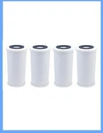 4 Packs Big Blue Carbon Block Replacement Water Filter 4.5" X 10" Whole House. Fixed Price $82.32.