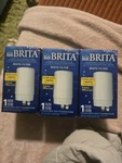 Brita Replacement Tap Water Filter - 3 Pack. Fixed Price $33.00.