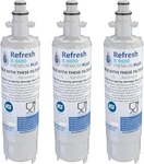 3-pack Refresh R-9690 Premium Plus Lg Kenmore Refrigerator Water Filter, New Nib. Fixed Price $39.00.