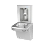 Oasis Pg8ebf Water Fountain W/ Bottle Filler, Refrigerated Greystone. Fixed Price $1528.42.