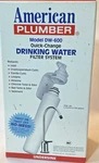Countertop Drinking Water Filter System, American Plumber Dw-600. Fixed Price $35.00.