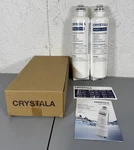 2x Crystala Refrigerator Cf55 Water Filter 12033030 12028325 Borplftr50. Fixed Price $19.99.