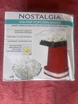 New Nostalgia Air-pop Popcorn Maker 16 Cup Red W/ Measuring Countertop-size. Fixed Price $12.99.