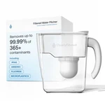 Clearly Filtered No.1 Water Pitcher/updated Pitcher With 1 Filter. Fixed Price $156.90.