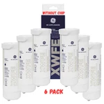 1-6 Pack Ge Xwfe Replacment Refrigerator Water Filter Without Chip, New In Box. Fixed Price $76.00.
