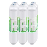 6 Pack Inline Post Carbon Water Filter T33 Under Sink Filters 1/4" Quick Connect. Fixed Price $29.90.