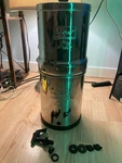 Travel Berkey Water Filter ( 1.5 Gallons 18 Tall ) Bt2x2bb 0094922528247. Fixed Price $89.00.