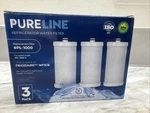Pureline Refrigerator Water Filters # Pl-1000 Set Of 3 Bpa Free Replaces Wf1cb. Fixed Price $25.83.
