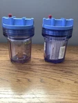 Pentek 158110 5 Slim Line Water Filter Housing New And Used Lot Of 2. Fixed Price $40.00.