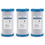 Wholehouse Hydroponics Carbon Block Water Filter 1 Micron 4.5" X 10", 3 Pack. Fixed Price $75.00.
