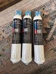 Lot Of 3 Crystala Refrigerator Water Replacement Filters Cf-004. Fixed Price $15.99.