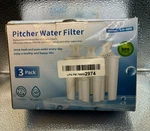 Pitcher Water Filter Model Lh005 For Brita And Mavele Classic 3 Pack. Fixed Price $16.00.