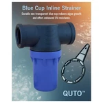 Quto Blue Cup Inline Strainer 1 Inch Fnpt Water Pump Irrigation Screen Filter 1". Fixed Price $18.30.