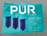 Pur Plus Great Taste Faucet Mount Rf-9999 Replacement Filters 3 Pack New Sealed. Fixed Price $29.99.