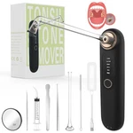 Voraiya Tonsil Stone Removal Vacuum Kit With 5 Mode Suction, 10 Tc200-black. Fixed Price $70.52.