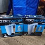 Zerowater 5 Stage Advanted Filtration Filter Cartridges 4pack Replacements. Fixed Price $30.00.