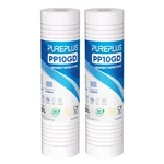 Pureplus 5 Micron 10" X 2.5" Whole House Grooved 2 Count (pack Of 1), White. Fixed Price $25.35.
