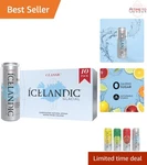 Sparkling Water Unflavored 330ml Pack Of 10 Natural Iceland Spring. Fixed Price $26.98.