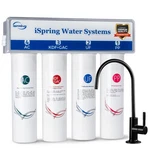 Ispring Cua4-blk 0.01 Micron Ultra Filtration Under Sink Water Filter System. Fixed Price $286.99.