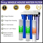 Ispring 3-stage Under Sink Whole House Water Filter System 20 X 2.5 Carbon. Fixed Price $259.54.