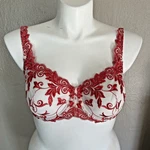 Soma Sensuous Lace Unlined Bra Underwire Sexy Pink Red Embroidered 38c. Fixed Price $24.44.