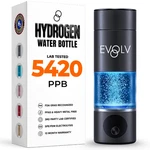 Evolv Hydrogen Water Bottle Generator - Spe & Pem Ionizer 5ppm, Highest Co. Fixed Price $150.79.
