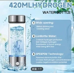 Genuine, Hydrowave, Hydrogen Water Bottle, 420 Ml, Silver. Fixed Price $85.00.